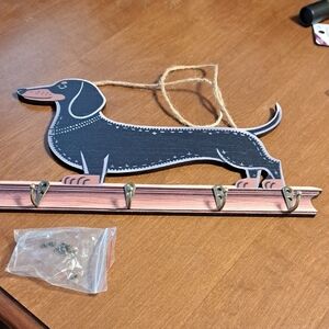 Dachshund Dog Wall Hook Rack